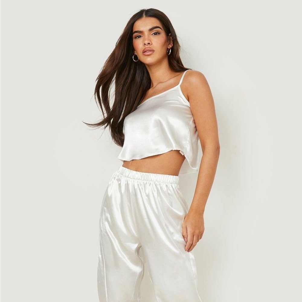 Satin pants